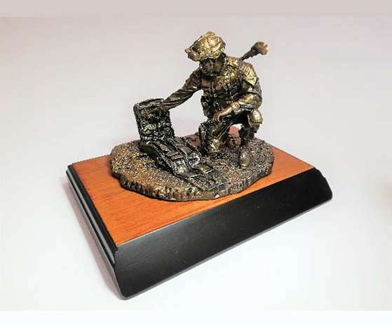 Estatuilla enfermero