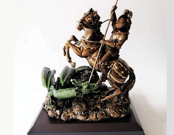 Estatuilla San Jorge