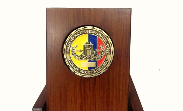 cofres para medalla doble cara