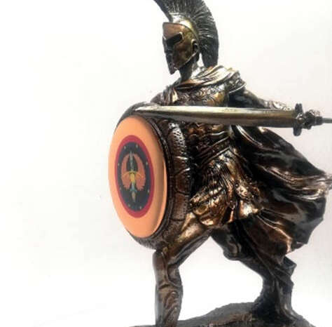 estatuilla espartano